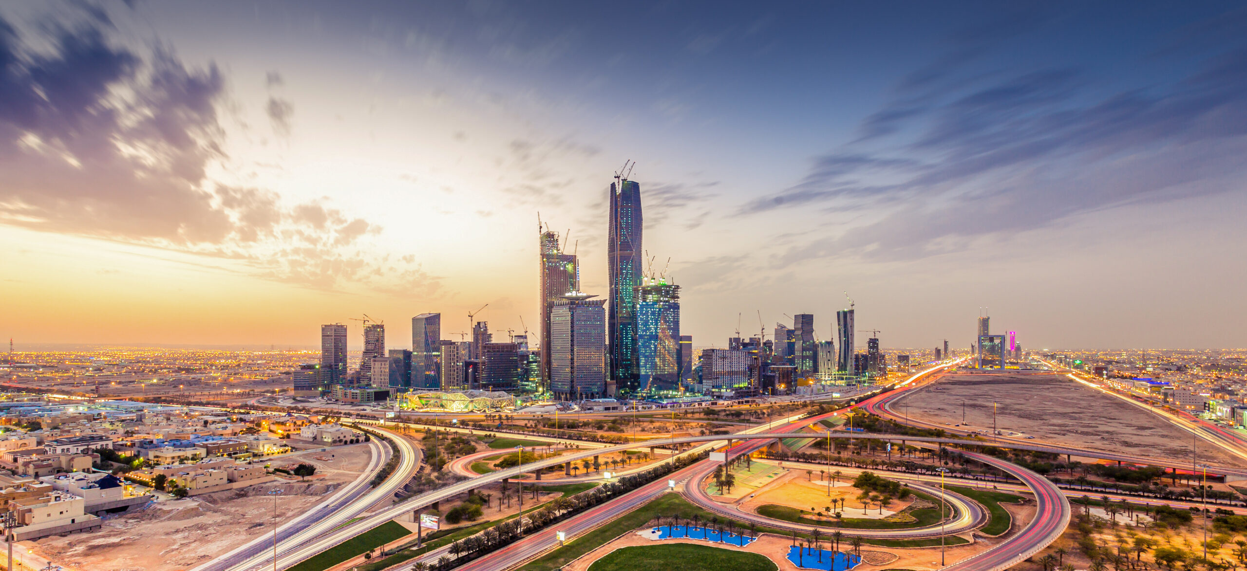 Riyadh city towers in Saudi Arabia